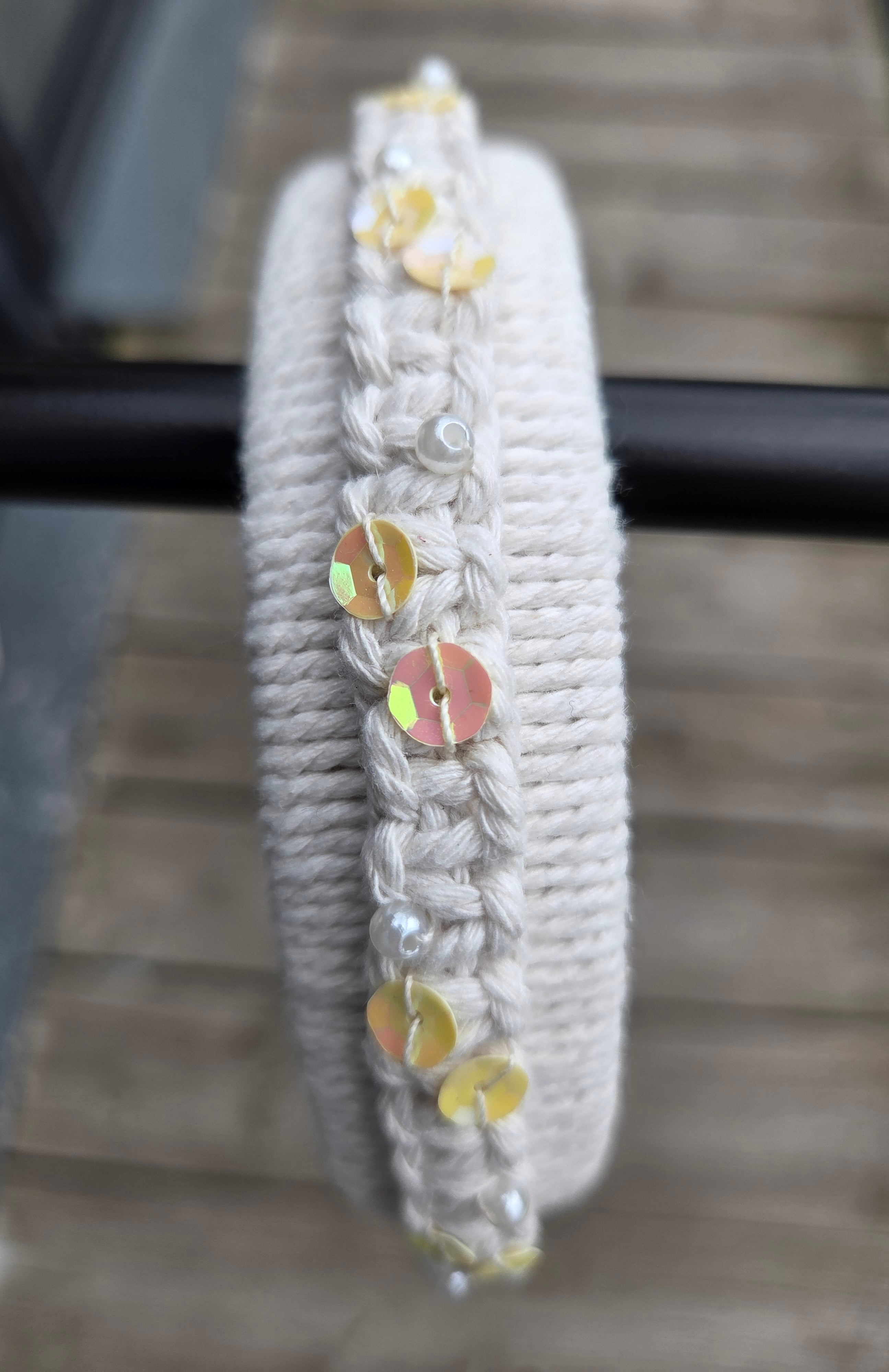 Handmade Macramé Hairband - Handcrafted Boho Beauty